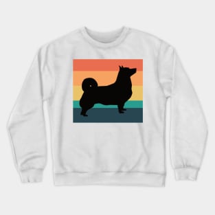 Vintage Sunset Swedish Vallhund Dog Owner Gift Crewneck Sweatshirt